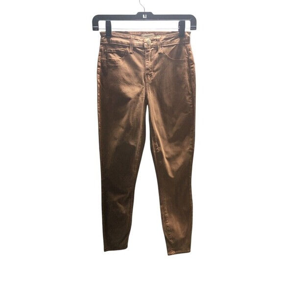 L'Agence Jeans Women's Size 24 Brown Pants Camel Skinny Margot - Picture 1 of 7